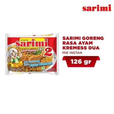 Sarimi Goreng Rasa Ayam Kremess Dua