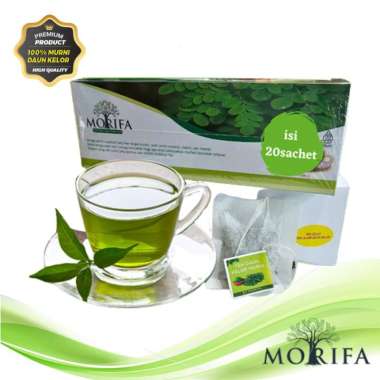 MORIFA TEH CELUP KELOR TEH HERBAL TEH MORINGA SIAP KONSUMSI