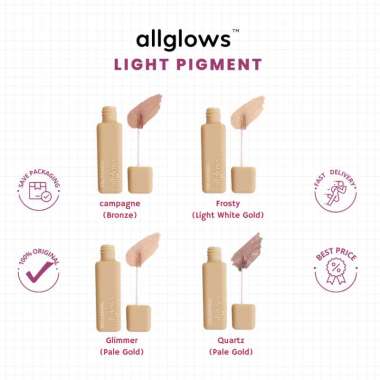 Allglows Light Pigment (Liquid Highlighter) Glimmer