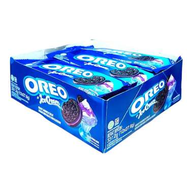 OREO Cookies - Rasa ICE CREAM BLUBERRY isi 4 - Kemasan Ekonomis