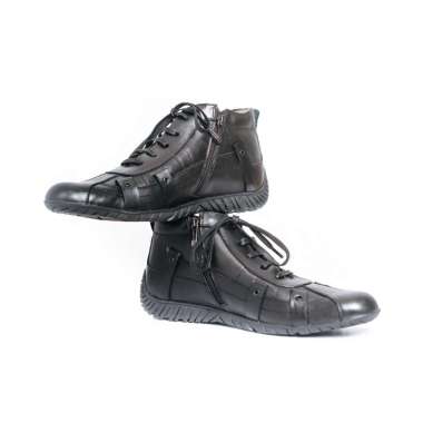 JUSTIN OTTO SEPATU BOOTS PRIA VG 203 KULIT 41 HITAM