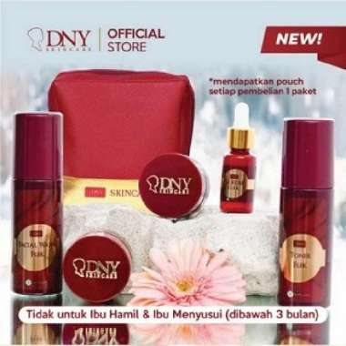 (Bisa Gosend ) Paket Cream DNY Skincare Original BPOM / Agen resmi DNY clinic toner flek