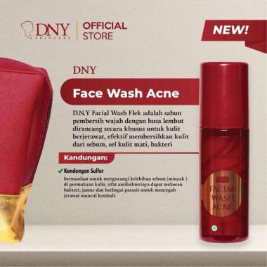 (Bisa Gosend ) Paket Cream DNY Skincare Original BPOM / Agen resmi DNY clinic facial wsh acne