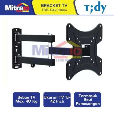 Tidy Bracket TV TDP-1342 13-42 Inch Hitam
