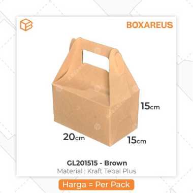 GL201515. gable box. packaging, gift box, kotak, souvenir box