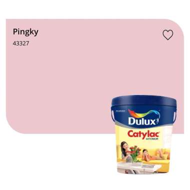 Dulux Catylac Interior Tinting Cat Tembok Interior [25 Kg] Pingky