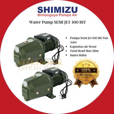 SHIMIZU WATER PUMP SEMI JET 100 BIT NON AUTOMATIC PUMP