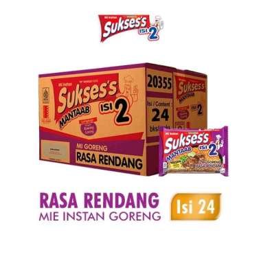 Mie Sukses Isi 2 Rendang dus