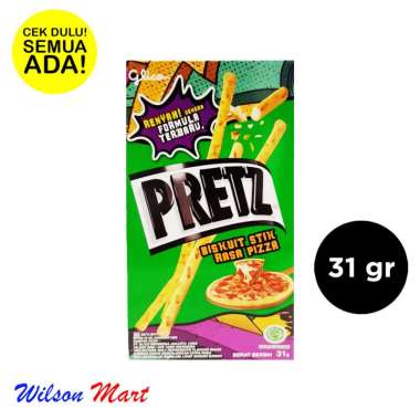 GLICO PRETZ RASA PIZZA 31 GRAM