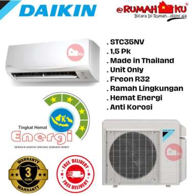 AC DAIKIN STC-35NV14 1 1/2 PK THAILAND R32 NON INVERTER
