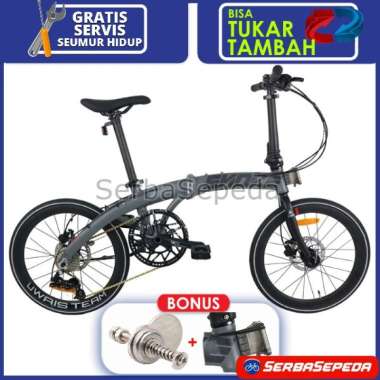 Camp Snoke Iko Uwais Sepeda Lipat 20 Inchi Abu