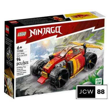Lego 71780 Ninjago Kai's Ninja Race Car EVO mainan anak Multi