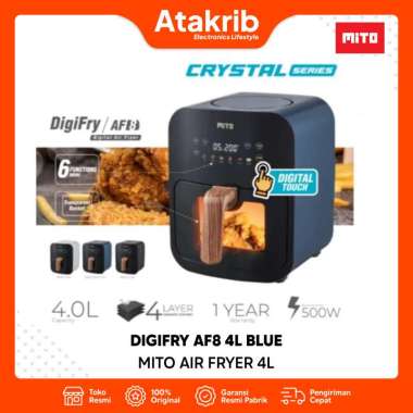 MITO AIR FRYER DIGIFRY AF8 4L BLUE