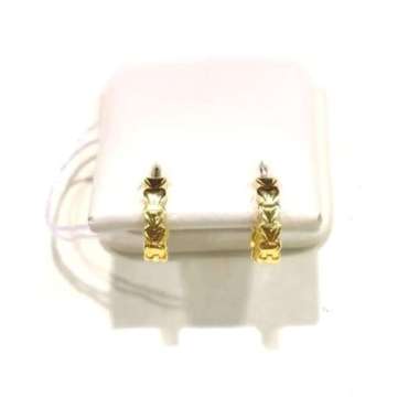 Anting Ring Bulat Emas Kuning 700