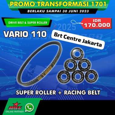 Vbelt Set Roller BRT Vario 110 ROLLER MIX