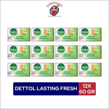 Promo Harga Dettol Bar Soap Lasting Fresh 65 gr - Blibli