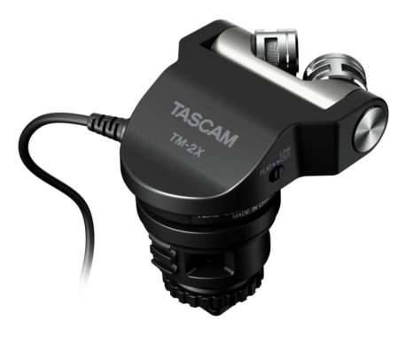 Tascam TM-2X / TM 2X / TM2X Original Stereo Microphone DSLR Mic Kamera