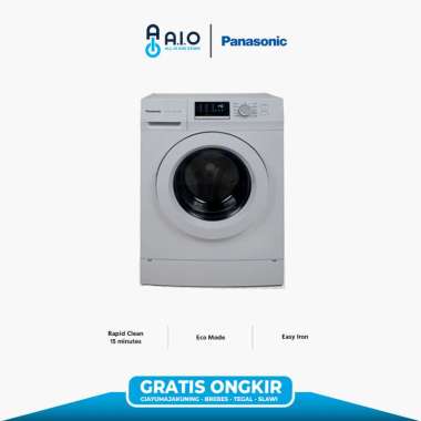 PANASONIC MESIN CUCI FRONT LOADING 7 KG NA-127XB1LNE PROMO FREE ONGKIR
