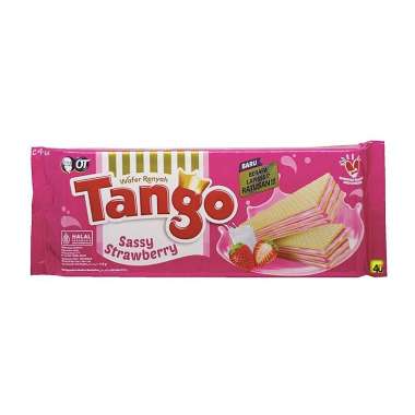 Tango Wafer - Kemasan Pack BESAR STRAWBERRY