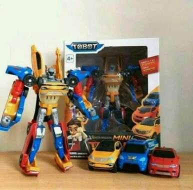 Tobot Tritan mainan robot tritan 3in1 UK 28CM Mainan Mobil Mobilan