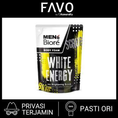 Promo Harga Biore Mens Body Foam White Energy 450 ml - Blibli