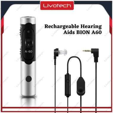 BION A-60 Rechargeable BION Alat Bantu Pendengaran Cas A60