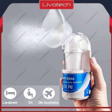 Nebulizer Alat Uap Bantu Pernafasan Asma Inhalasi MY-520A Ultrasonic Inhaler Gangguan Pernafasan