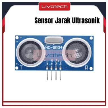 Pengukur Distance Arduino SR Modul Sensor Jarak Ultrasonic HC-SR04