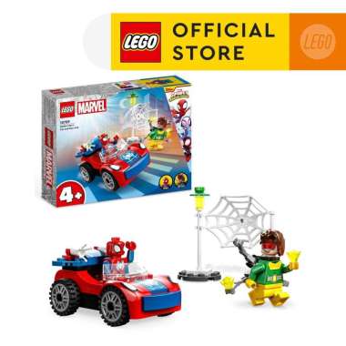 LEGO Spidey 10789 Spider-Man's Car and Doc Ock (48 Pieces), Building Block, Toys, Bricks