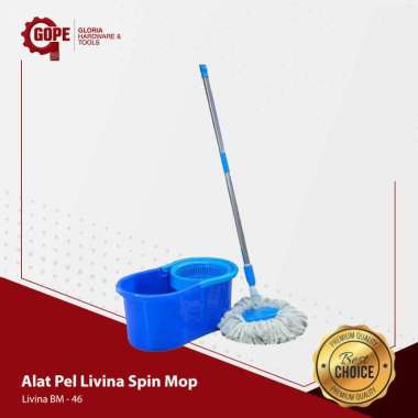 LION STAR LIVINA BM 46 ALAT PEL LANTAI SPIN MOP DELUXE
