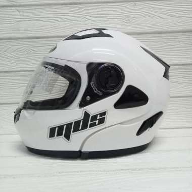 MDS Pro Rider Helm Modular White L