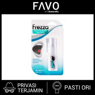 Frezza Medicated Mouth Ulcer Spray - 13 mL - Penyegar Nafas Mulut