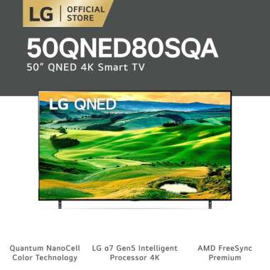 LG UHD Smart TV [50 Inch] 50QNED80SQA