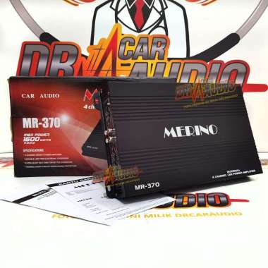 Power Amplifier Mobil Merino MR-370 Amplifier 4 Channel