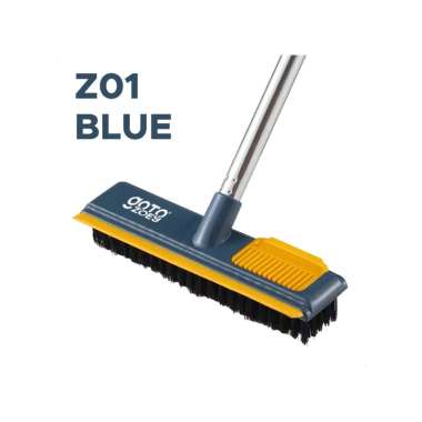 Goto Zoey Sikat Lantai Ubin Toilet Kamar Mandi Gagang 2in1 Multifungsi Z01 BLUE