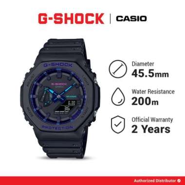 G-Shock GA-2100VB-1ADR Jam Tangan Pria Analog Digital Casio