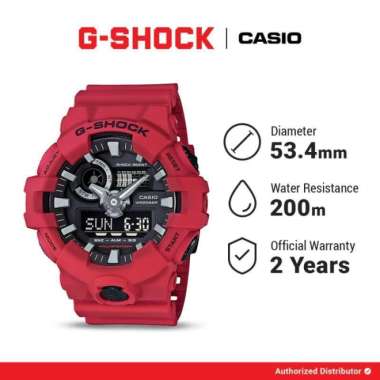 G-Shock GA-700-4ADR-BSK Jam Tangan Pria Analog Digital Casio