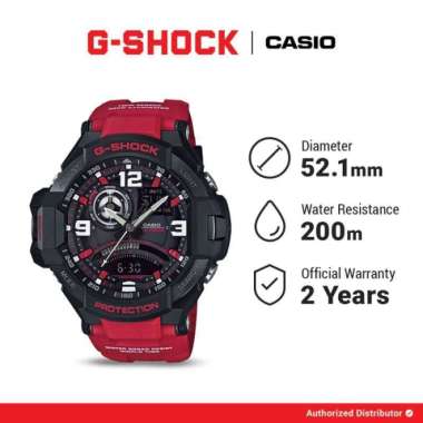 G-Shock GA-1000-4BDR Jam Tangan Pria Analog Casio