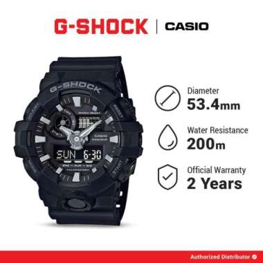 G-Shock GA-700-1BDR-BSK Jam Tangan Pria Analog Digital Casio