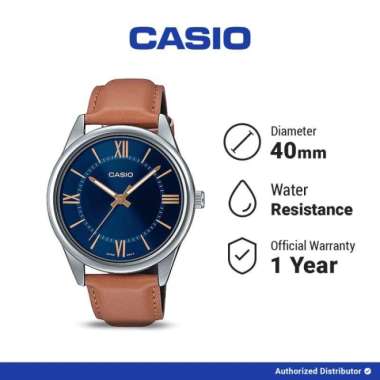 Casio MTP-V005L-2B5UDF Jam Tangan Analog Pria Biru