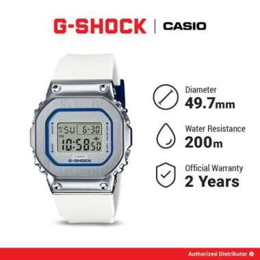 G-Shock GM-S5600LC-7DR Jam Tangan Pria Wanita Digital Casio