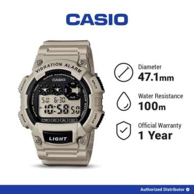 Casio W-735H-8A2VDF-R Jam Tangan Pria Digital