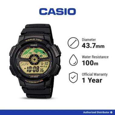 Casio AE-1100W-1BVDF-R Jam Tangan Pria Digital