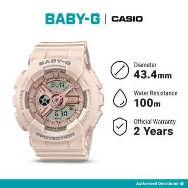 Casio Baby-G BA-110XCP-4ADR Jam Tangan Analog-Digital Wanita