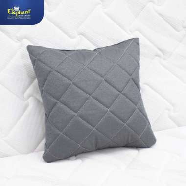 Elephant Bantal Sofa Estetik 30x30 Abu