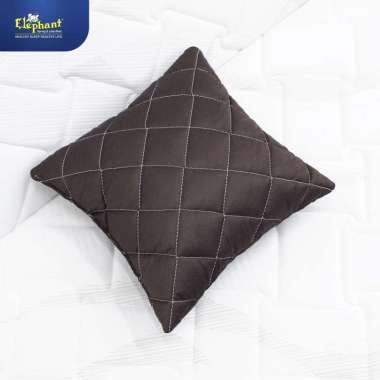 Elephant Bantal Sofa Estetik 30x30 Coklat