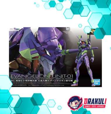 BANDAI Plamo RG Evangelion Unit-01