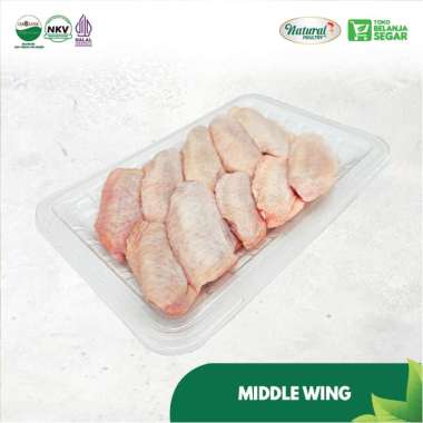 Middle Wing Sayap Ayam Probiotik 200 gram - Natural Poultry