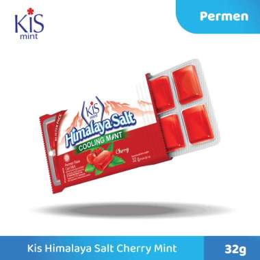 Kis Himalaya Salt Cherry Mint Candy, 32gr