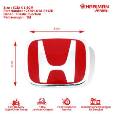 Logo Emblem Mobil Honda Original SLJ-003